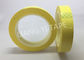Bande jaune-clair de Mylar de polyester avec l'épaisseur ignifuge de 0.055mm