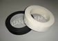 Bande adhésive noire/blanche de tissu, bande résistante à la chaleur d'isolation de 105°C 0.18mm