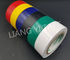 Bande électrique colorée d'adhésif en caoutchouc, ruban adhésif électrique de film de PVC