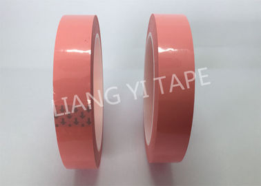 Bande électrique à haute tension rose adhésive acrylique pour le condensateur/fil électrique