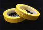 Yellow PET Film Backing Acrylic Adhesive Die Cut Masking Tape